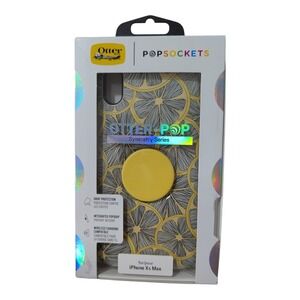 W7. Otter+Pop Symmetry‎ Case for Apple iPhone XS Max - Yellow/Lemon